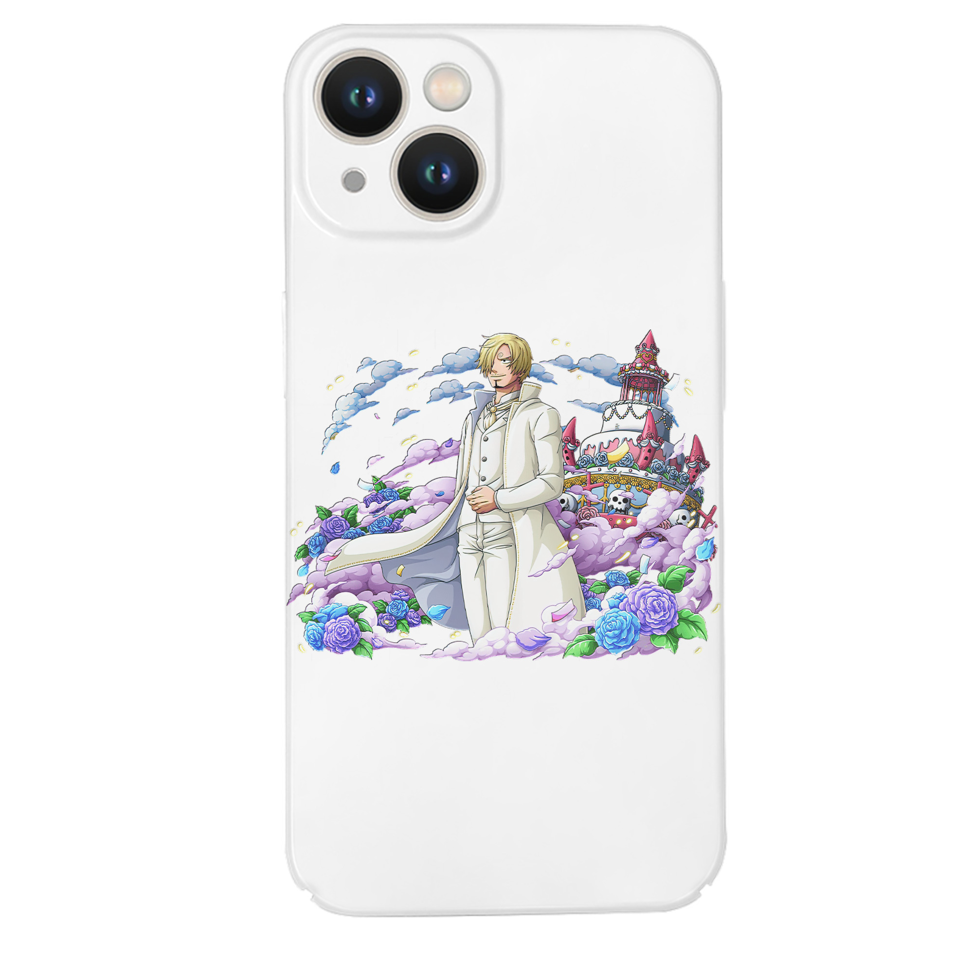 （画像用） ワンピース サンジ ONE PIECE Sanji 【iPhone 14シリーズ対応】ハードケース